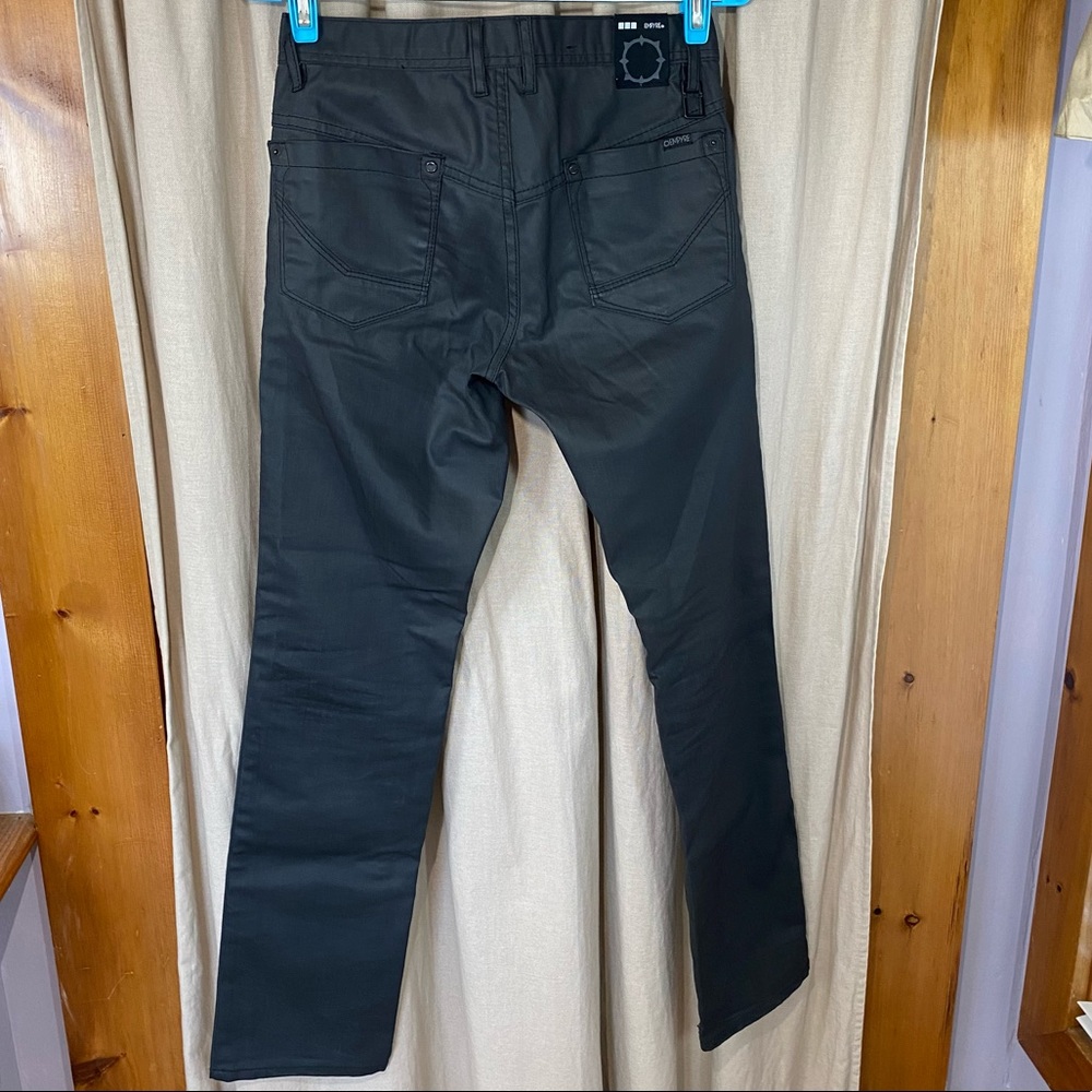 Empyre Skeletor Black Waxed Skinny Jeans - Picture 4 of 9